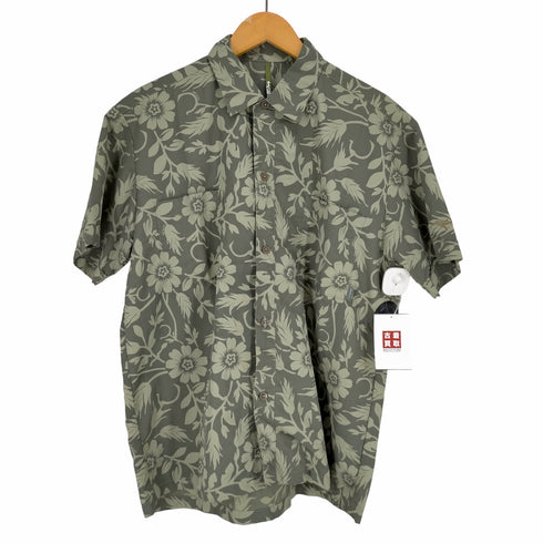 ダブルタップス WTAPS SCAPE 00S ボタニカル柄ナイロンアロハシャツ メンズ JPN:M