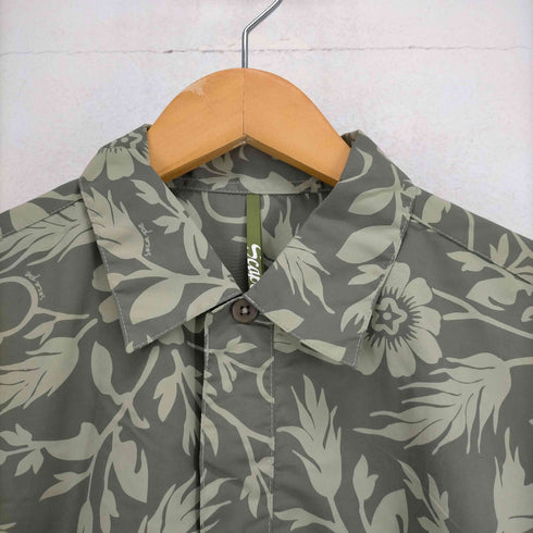 ダブルタップス WTAPS SCAPE 00S ボタニカル柄ナイロンアロハシャツ メンズ JPN:M