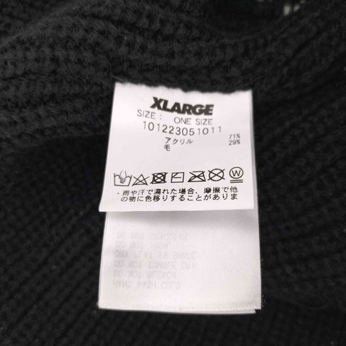エクストララージ XLARGE アクリル ボーダー ニットキャップ メンズ ONE SIZE