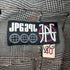 ジページェ バイ ジャンポールゴルチエ JPG by GAULTIER 90S ウエストカットオフデザイングレンチェックフレアパンツ レディース JPN:40