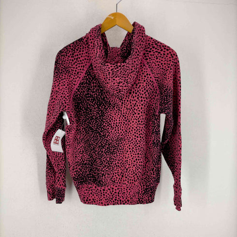 ヒステリックグラマー HYSTERIC GLAMOUR 00S レオパード柄ジップアップパーカー レディース FREE
