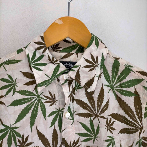 ヒステリックグラマー HYSTERIC GLAMOUR ヘンプ柄コットンシャツ メンズ JPN:S