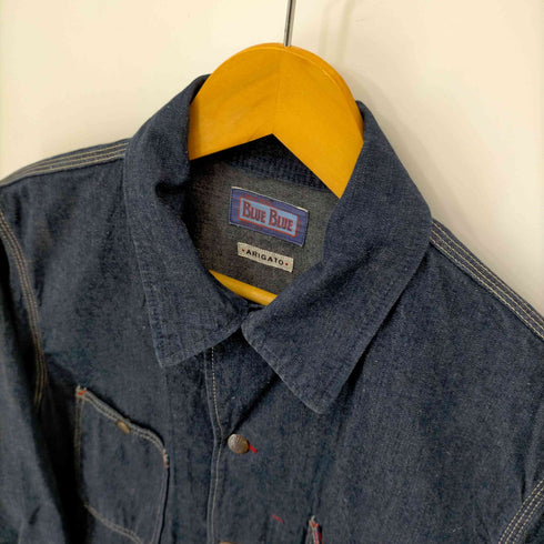 ブルーブルー ハリウッドランチマーケット BLUE BLUE H.R.MARKET インディゴデニム カバーオール メンズ JPN:1