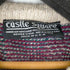 castle square USA製 編み込みチェックニット メンズ