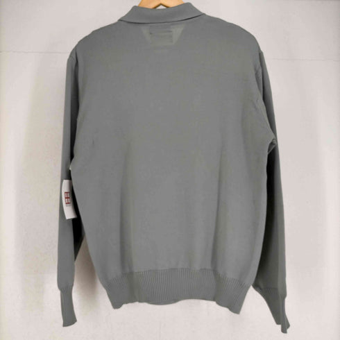 virany 70s MADE IN ITALY 編みデザインニットポロシャツ メンズ JPN:L
