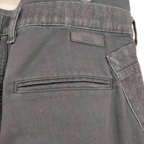 ディーゼル DIESEL ウエストドロスト 切替 ストレッチ スウェットデニムパンツ メンズ US:34-35