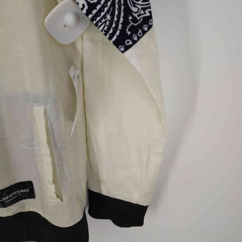 dot LILWHITE ペイズリー柄ジップブルゾン メンズ JPN:3