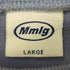 エムエムエルジー Mmlg MMLG SWEAT ロゴ プリント クルーネック スウェット レディース import:L