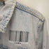 ザラ ZARA ペイントクラッシュデニムジャケット メンズ JPN:M