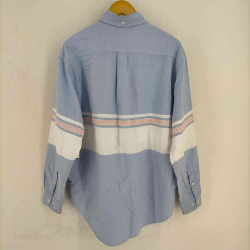 トミーヒルフィガー TOMMY HILFIGER マルチボーダー ライン BDシャツ メンズ import:M