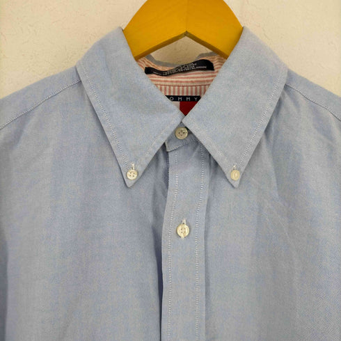 トミーヒルフィガー TOMMY HILFIGER マルチボーダー ライン BDシャツ メンズ import:M