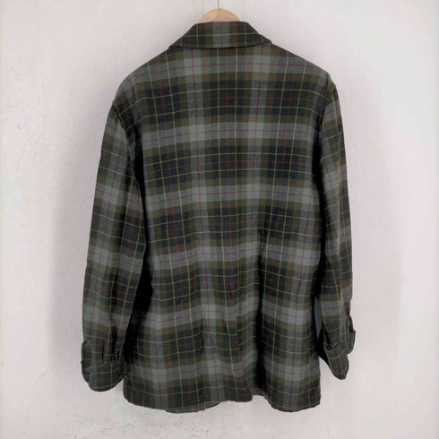 ペンドルトン PENDLETON 50S USA製 タータンチェック アンコンジャケット メンズ import:M