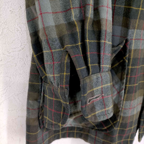 ペンドルトン PENDLETON 50S USA製 タータンチェック アンコンジャケット メンズ import:M