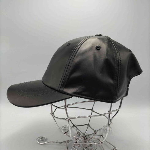 アディダス adidas FAKE LEATHER CAP フェイクレザー パフォーマンス ロゴ刺繍 6パネル キャップ メンズ FREE
