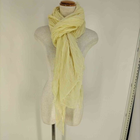 ファリエロサルティ Faliero Sarti ソリッド シワ加工 大判ストール レディース