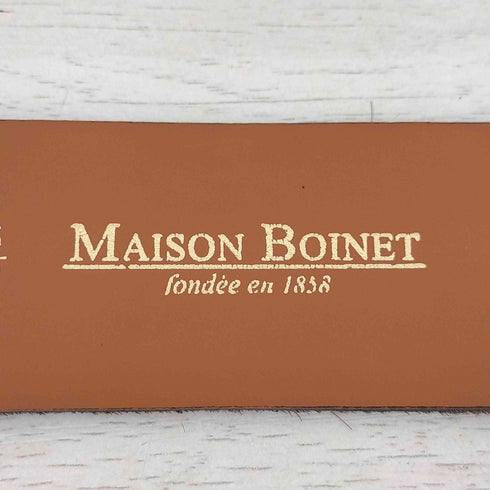 メゾンボアネ maison boinet フランス製 レオパード柄ベルト レディース