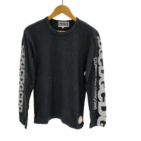 シーディージー コムデギャルソン CDG COMME des GARCONS AD2018 アームプリント ロングスリーブ Tシャツ メンズ JPN:M