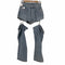 2wayガーターデニムパンツ レディース JPN:M