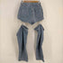 2wayガーターデニムパンツ レディース JPN:M