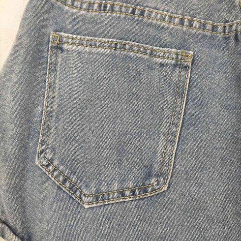2wayガーターデニムパンツ レディース JPN:M