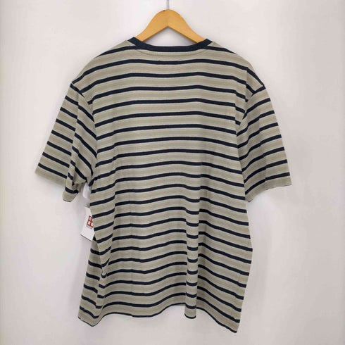 ステューシー Stussy 21SS ボーダークルーネックTシャツ メンズ import:XL