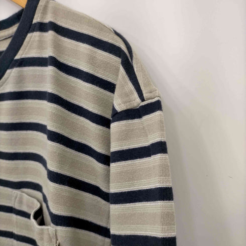 ステューシー Stussy 21SS ボーダークルーネックTシャツ メンズ import:XL