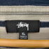 ステューシー Stussy 21SS ボーダークルーネックTシャツ メンズ import:XL