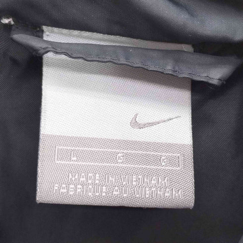 ナイキ NIKE 00S ロゴ刺繍 ダウンジャケット レディース import:L
