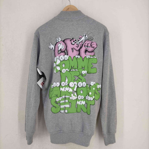 コムデギャルソンシャツ COMME des GARCONS SHIRT cotton pile plain with kaws print ptrn 4 メンズ JPN:M