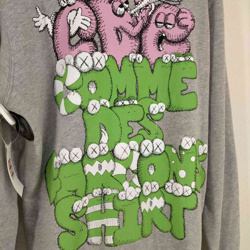 コムデギャルソンシャツ COMME des GARCONS SHIRT cotton pile plain with kaws print ptrn 4 メンズ JPN:M