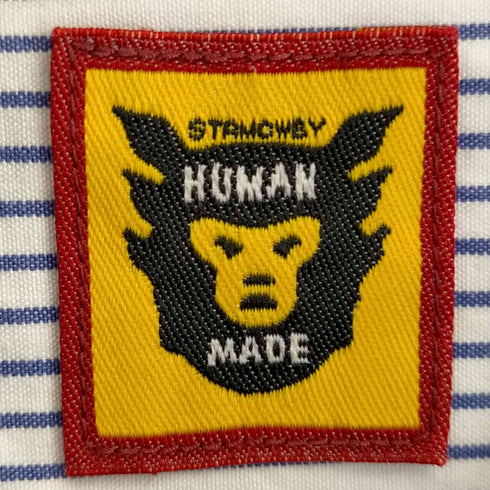 ヒューマンメイド HUMAN MADE CRAZY STRIPE SHIRT メンズ JPN:XL