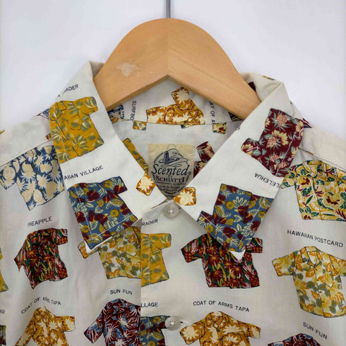 スキャッティ SCHIATTI シャツ柄 コットンシャツ メンズ JPN:M