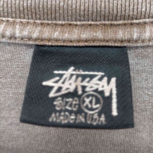 ステューシー Stussy USA製 NO.4 PIG. DYED TEE メンズ import:XL