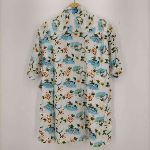 パパス papas レーヨン アロハシャツ メンズ import:M