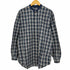 パパス papas コットン バンドカラーシャツ グランパシャツ メンズ import:M