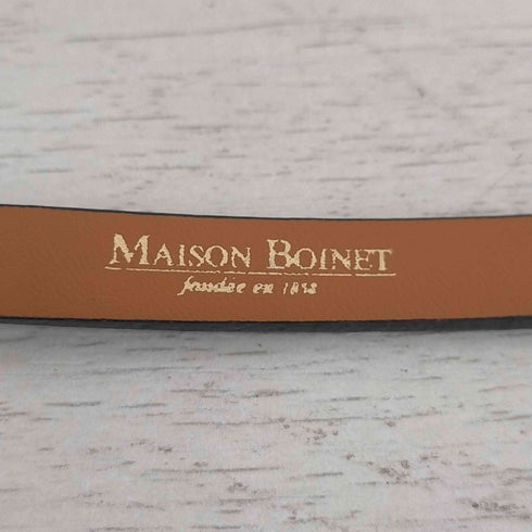 メゾンボアネ maison boinet フランス製 レザーベルト レディース