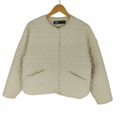 ザラ ZARA ハートキルティングジャケット レディース import:M