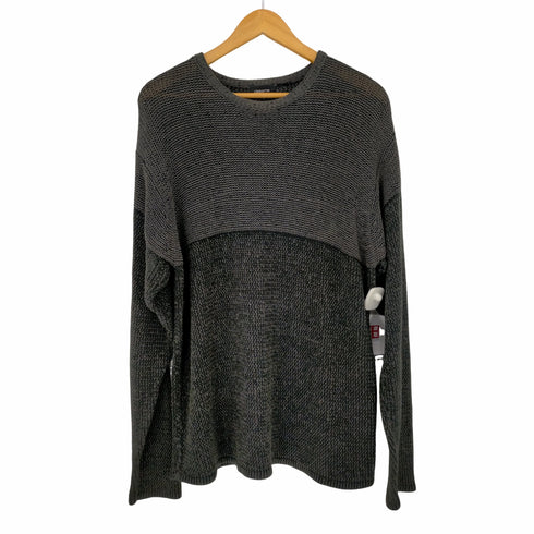 クレイボーン Claiborne 2トーン ローゲージニット メンズ