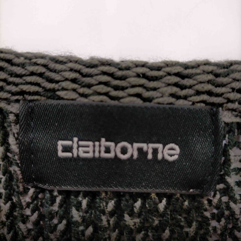 クレイボーン Claiborne 2トーン ローゲージニット メンズ