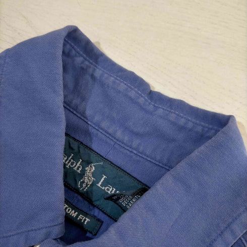 ポロバイラルフローレン Polo by RALPH LAUREN CUSTOM FIT ポニー刺繍 BDシャツ メンズ import:M