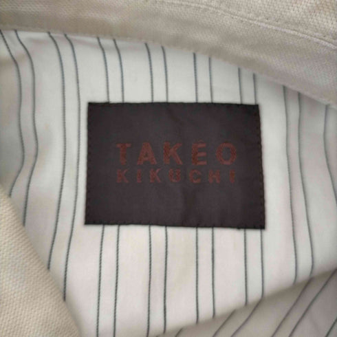 タケオキクチ TAKEO KIKUCHI 裏地ストライプ コットンカバーオール メンズ 2