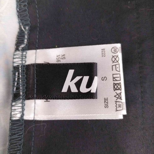 クティール kutir 総柄プリント 1タックスラックス レディース JPN:S