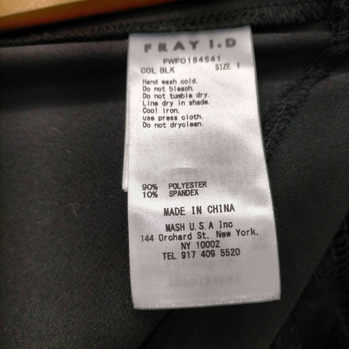 フレイアイディー FRAY I.D 18SS オーガンジーレースワンピース レディース JPN:1