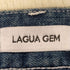 ラグアジェム LAGUA GEM URANUS STRAIGHT DENIM レディース 25