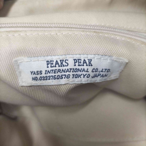 PEAKS PEAK ファーレザー ショルダー バッグ レディース