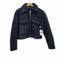 ザラ ZARA BUKLET CROP CEKET レディース import:XS