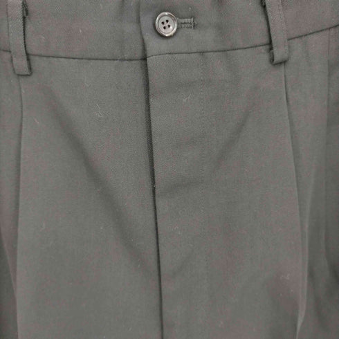 コムデギャルソンオムドゥ COMME des GARCONS HOMME DEUX ツータックウールスラックス メンズ L