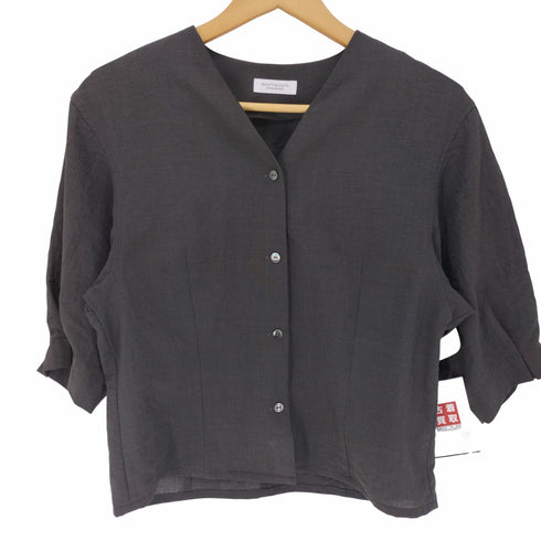 ビューティーアンドユースユナイテッドアローズ BEAUTY & YOUTH UNITED ARROWS 21SS Vネックドルマンスリーブシャツ レディース FREE