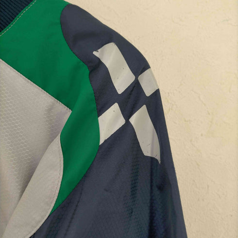 アンブロ UMBRO デサント製 両面プリント ナイロンプルオーバー ピステ メンズ O-XO