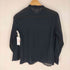 アニエスベー agnes b. PARIS フランス製 ノーカラー シア 長袖シャツ レディース FR:36